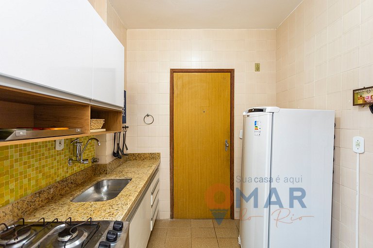 Apartamento pé na areia em Cabo Frio | RDC 60/302