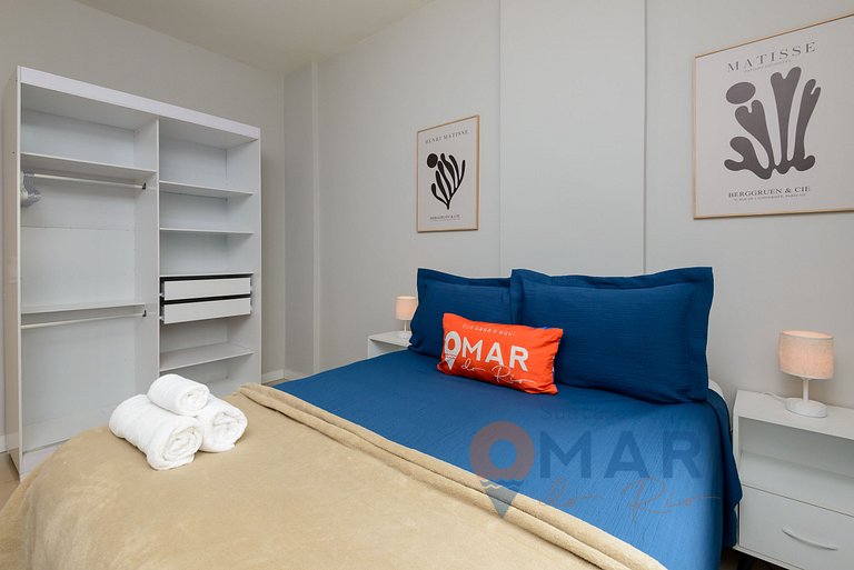 1BDR a 5 min de la playa de Copacabana |BR 450/205