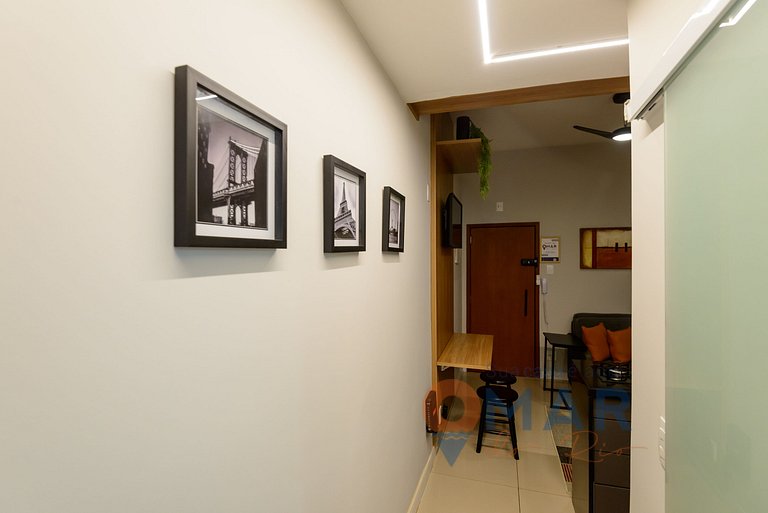 1BDR a 5 min de la playa de Copacabana |BR 450/205