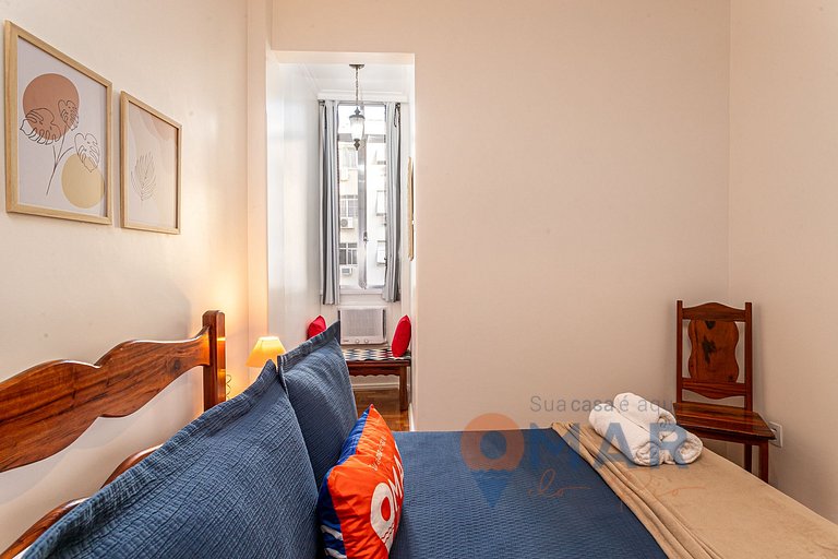 Apart. a 6min. de la Playa de Copacabana|BR 669/805