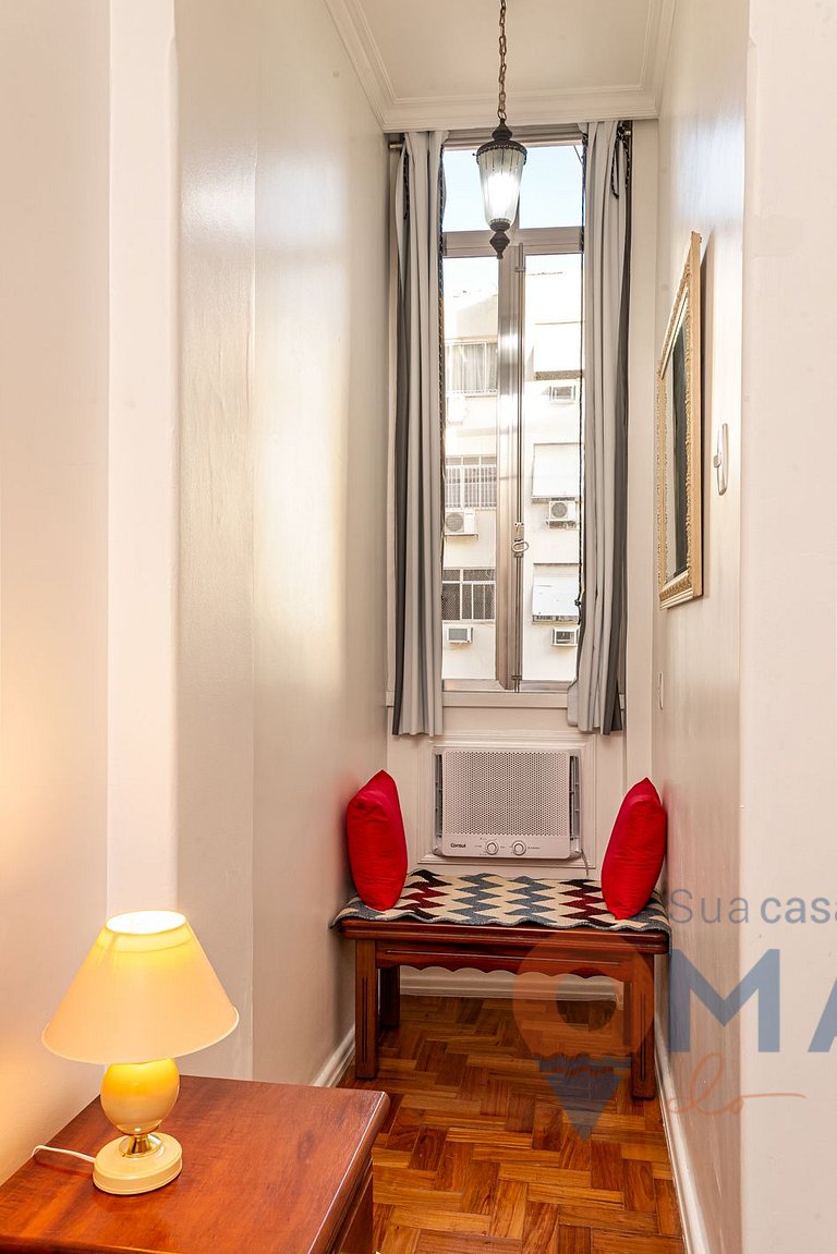 Apart. a 6min. de la Playa de Copacabana|BR 669/805