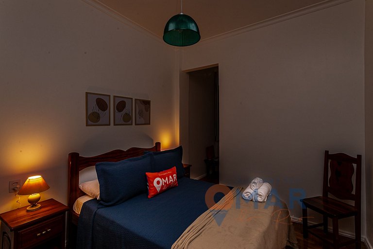Apartment 6 min. from Copacabana Beach|BR 669/805