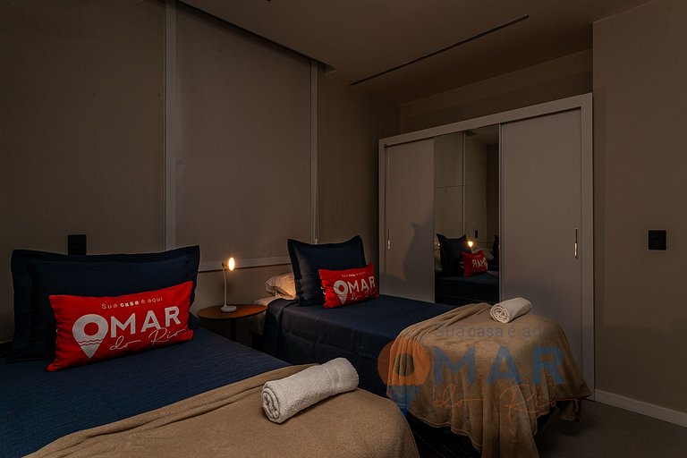 3BDRs a 2 min de la playa de Copacabana|NSC209/104