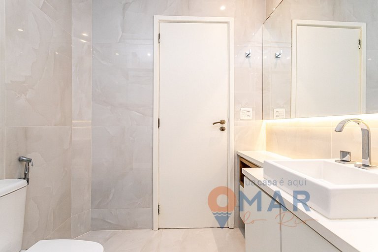2 Quartos: a 2Min da Praia de Copacabana|CR 34/502