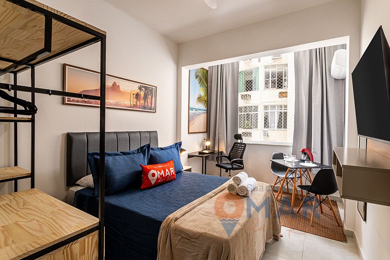 1BDR a 2Min de la playa de Copacabana| NSC 112/709
