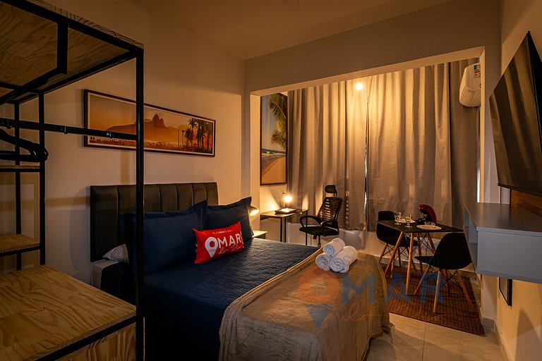 New 1BDR, 2Min from Copacabana Beach | NSC 112/709