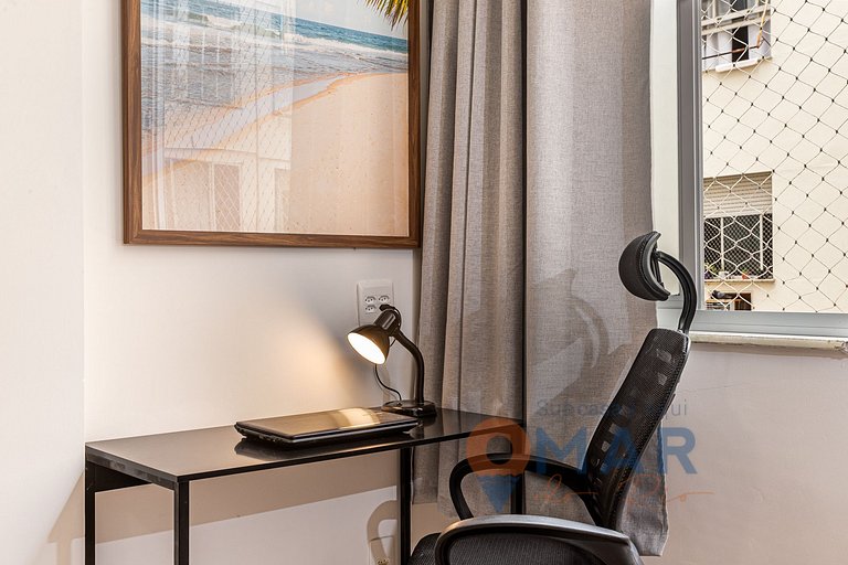 New 1BDR, 2Min from Copacabana Beach | NSC 112/709