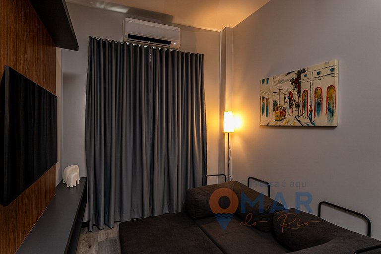Moderno 1BDR a 120 m de la playa | PJ 160/1108
