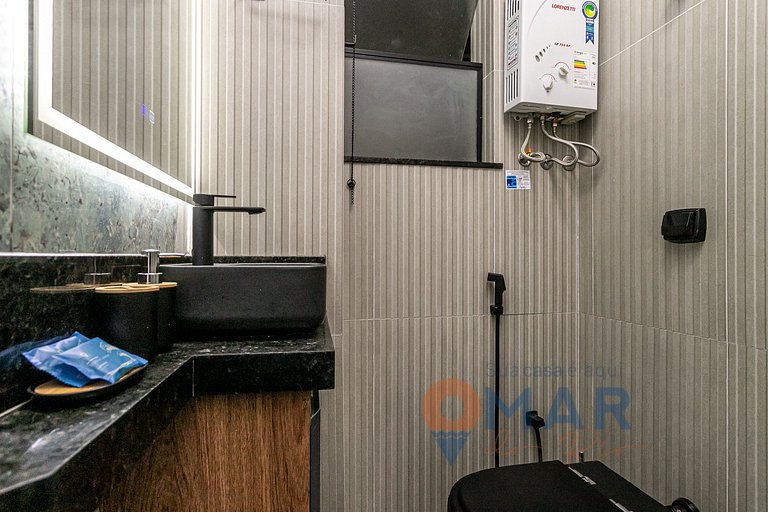 Moderno 1BDR a 120 m de la playa | PJ 160/1108