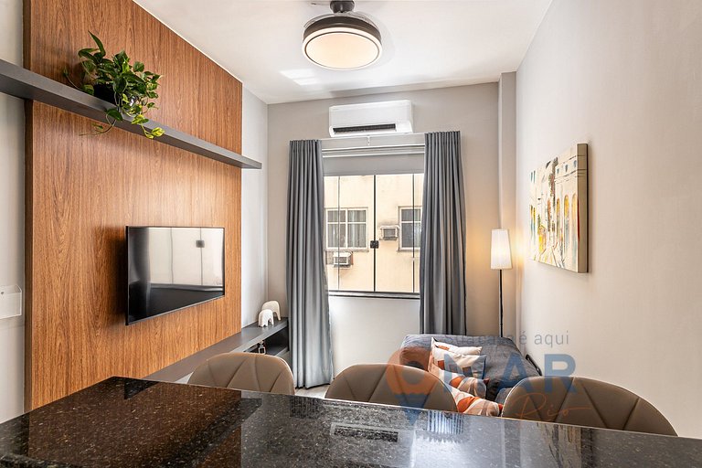Moderno 1BDR a 120 m de la playa | PJ 160/1108