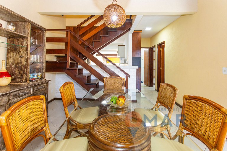 Casa en Geribá con área gourmet privada | VG 10