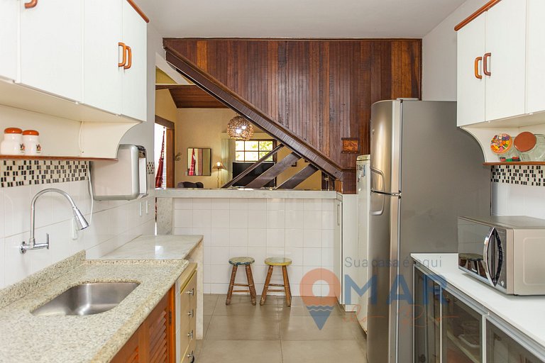 Casa en Geribá con área gourmet privada | VG 10