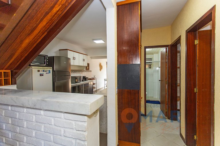 Casa en Geribá con área gourmet privada | VG 10