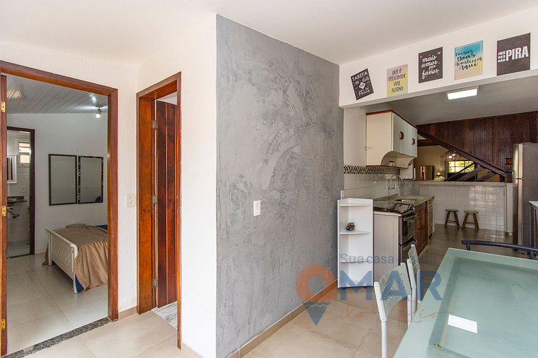 Casa em Geribá com Área Gourmet Privativa | VG 10