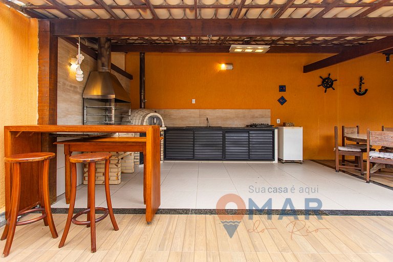 House in Geribá with Private Gourmet Area | VG 10