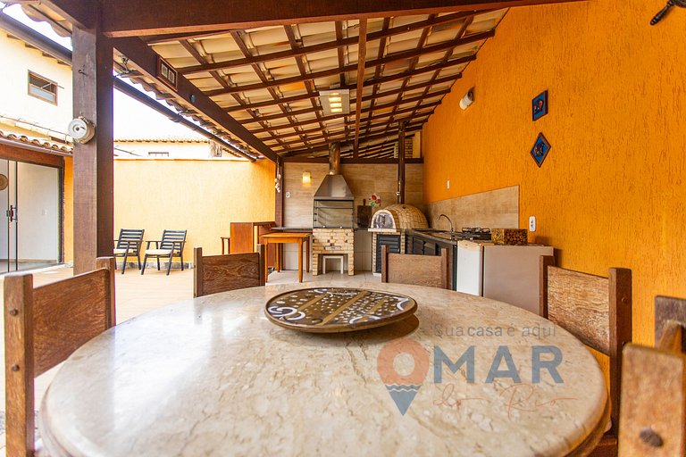 Casa en Geribá con área gourmet privada | VG 10
