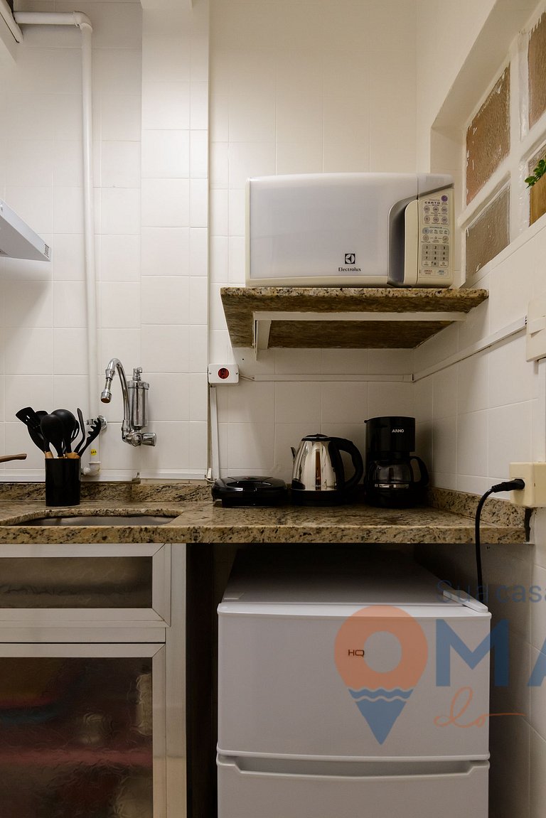 1BDR, 6 minutos de la playa de Leblon | VA 380/202
