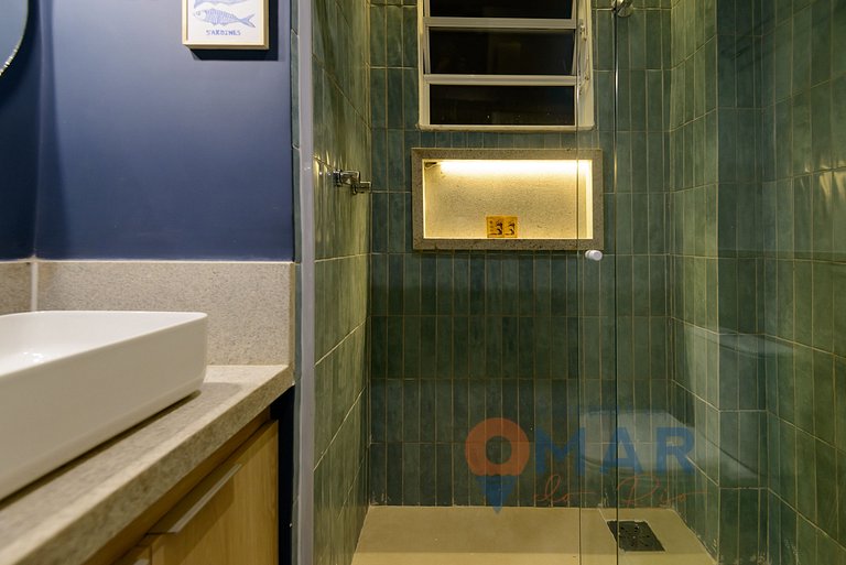 Studio 5 Min from Copacabana Beach | BC 530/203
