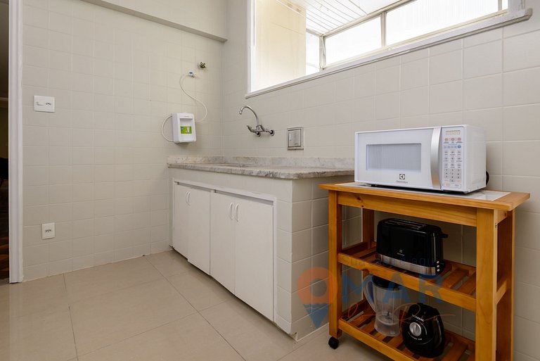 Amplo 3 Qtos com Varanda e Garagem | NSC 664/708