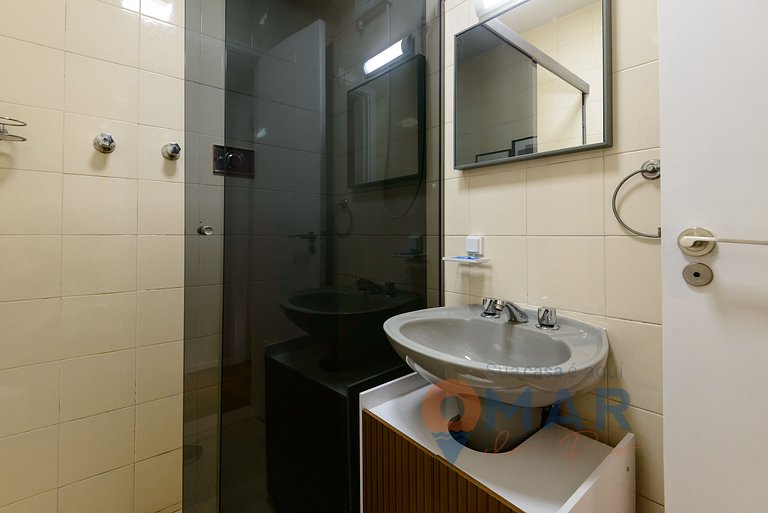 3 Quartos a 5 min da Praia de Copacabana|FM263/303