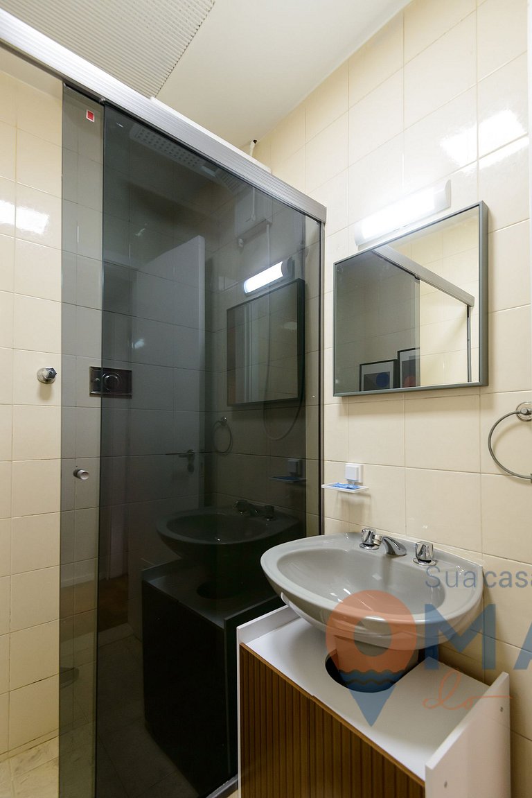 3 Quartos a 5 min da Praia de Copacabana|FM263/303