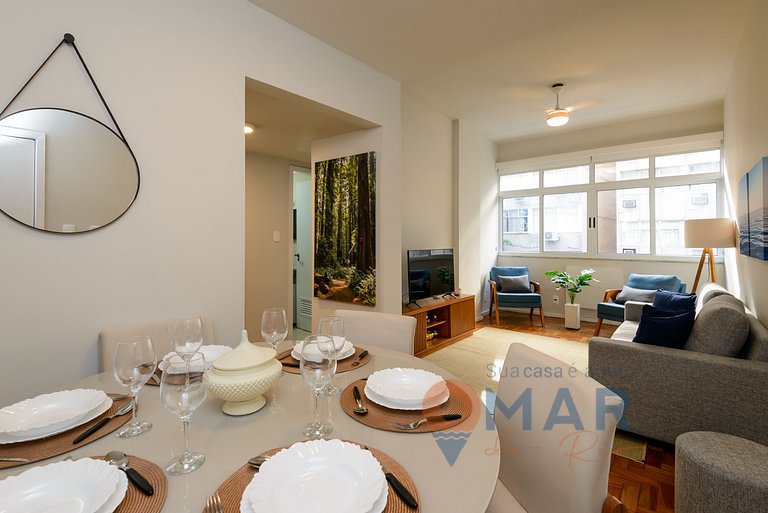 3 BDR a 5 min de la playa de Copacabana|FM 263/303