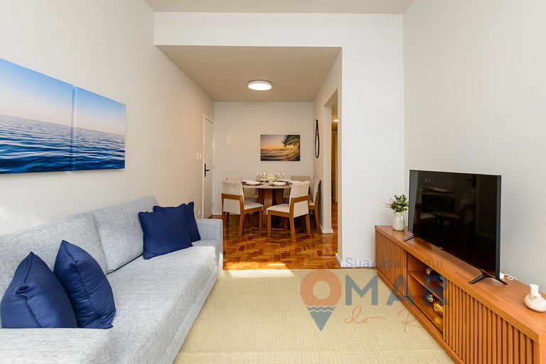 3 BDR a 5 min de la playa de Copacabana|FM 263/303