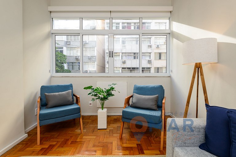 3 BDR, 5 minutes from Copacabana Beach| FM 263/303