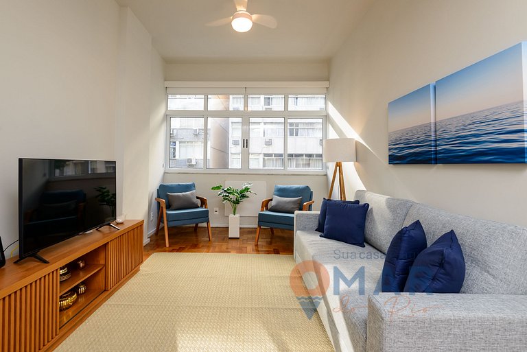 3 BDR a 5 min de la playa de Copacabana|FM 263/303