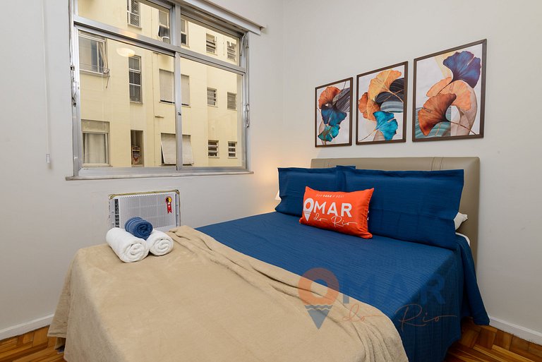 3 BDR a 5 min de la playa de Copacabana|FM 263/303
