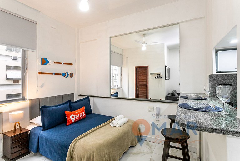 Studio a 1min da praia de Copacabana | DU 91/802