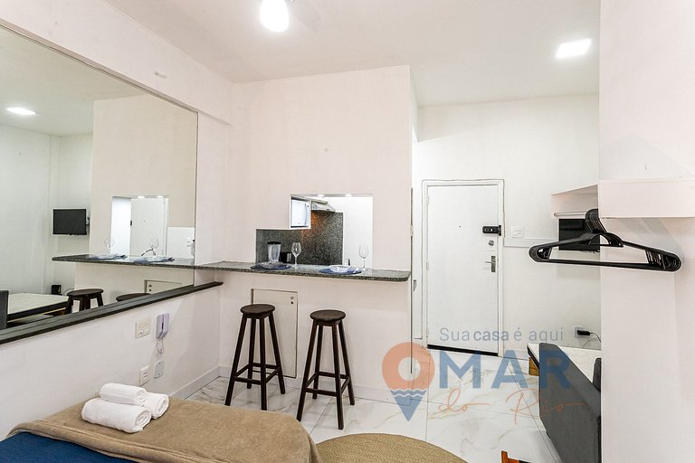 Studio a 1min da praia de Copacabana | DU 91/802