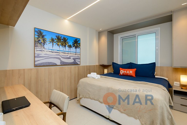 Sophisticated 1BDR 5 Min from the Beach|BR 450/805