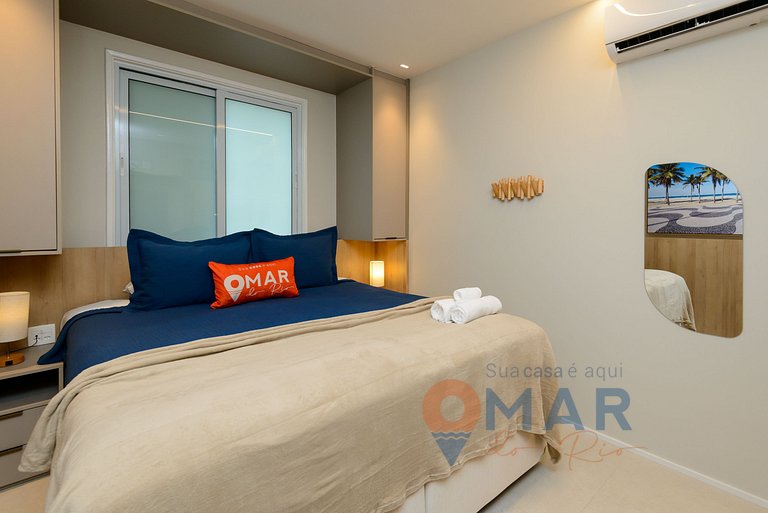 Sophisticated 1BDR 5 Min from the Beach|BR 450/805