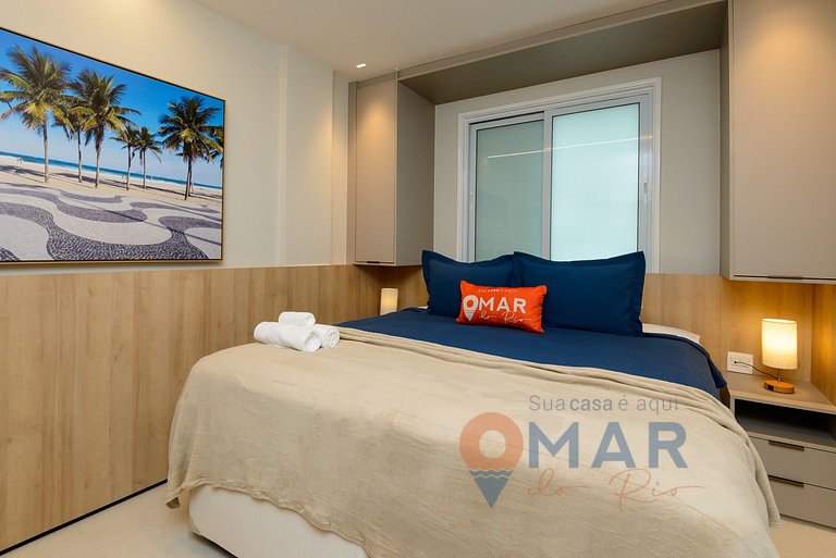 Apartamento Sofisticado a 5min da Praia|BR 450/805
