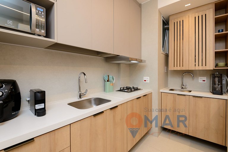 1BDR sofisticado a 5min de la playa|BR 450/805