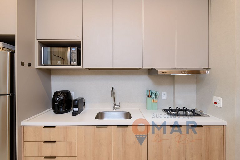 1BDR sofisticado a 5min de la playa|BR 450/805