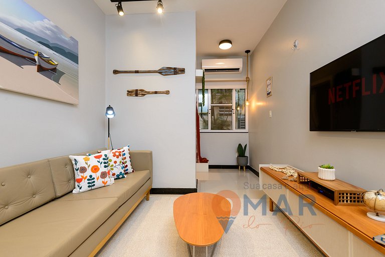 2BDR, 5min from Copacabana Beach | SF 184/103