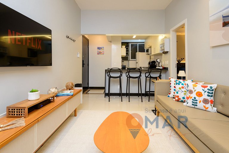2BDR a 5min de la playa de Copacabana | SF 184/103