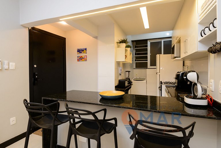 2BDR, 5min from Copacabana Beach | SF 184/103