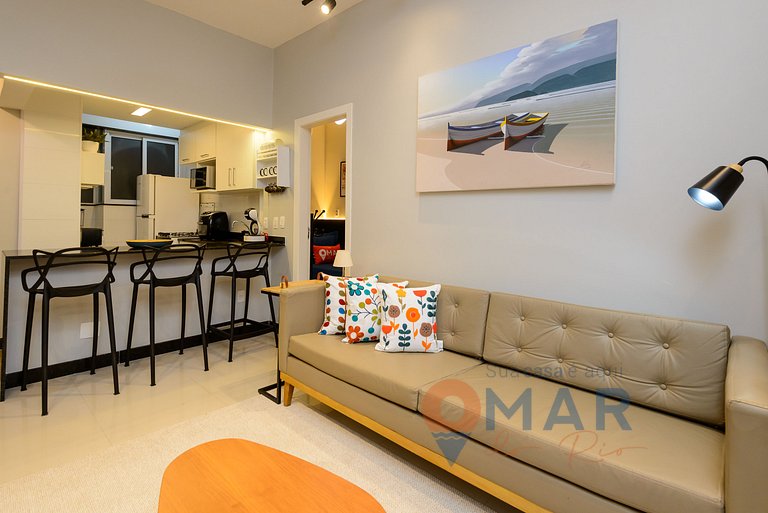2Qtos a 5min da Praia de Copacabana | SF 184/103