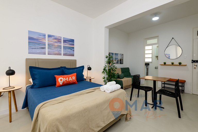 Studio in Copacabana 8 min to Beach | CDJ 367/601