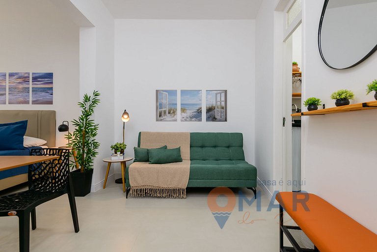 Studio em Copacabana a 8 min da Praia |CDJ 367/601