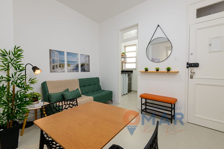 Studio in Copacabana 8 min to Beach | CDJ 367/601