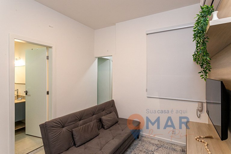 2 Quartos a 4 Min da Praia de Copacabana|SC 86/801