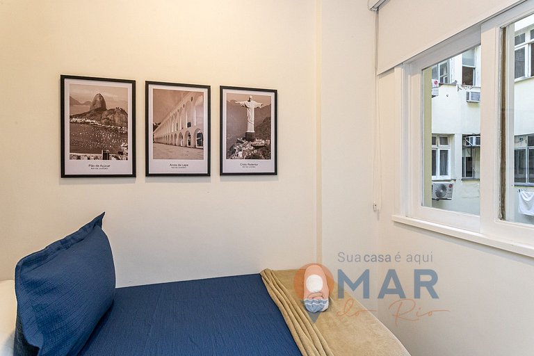 2BDRs a 4 Min de la Playa de Copacabana|SC 86/801