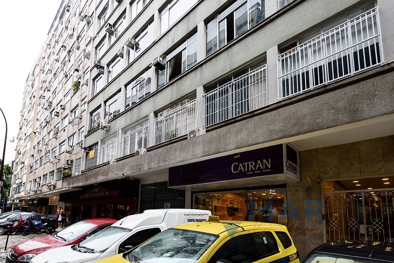 2 Quartos a 4 Min da Praia de Copacabana|SC 86/801