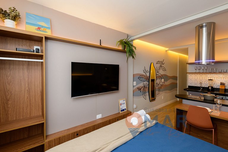 Studio a 5 min da Praia de Copacabana |BR 194/1021