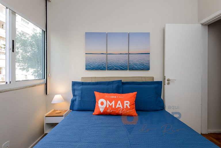 3 Quartos a 5 min da Praia de Copacabana|FM263/303