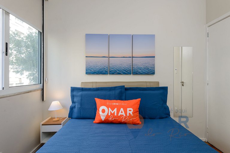 3 Quartos a 5 min da Praia de Copacabana|FM263/303